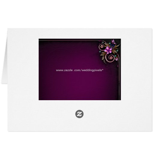 Edelsteine, die Sitzplatz-Karte Wedding sind (Rückseite Horizontal)