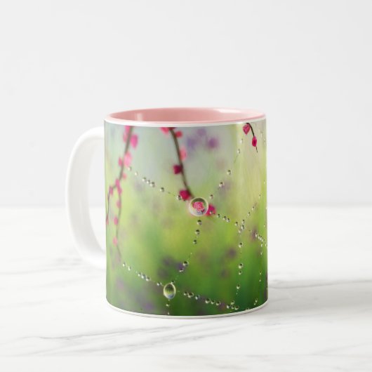 Edelsteine einer Frühlingsmorgendlichen Tasse (Vorderseite Links)