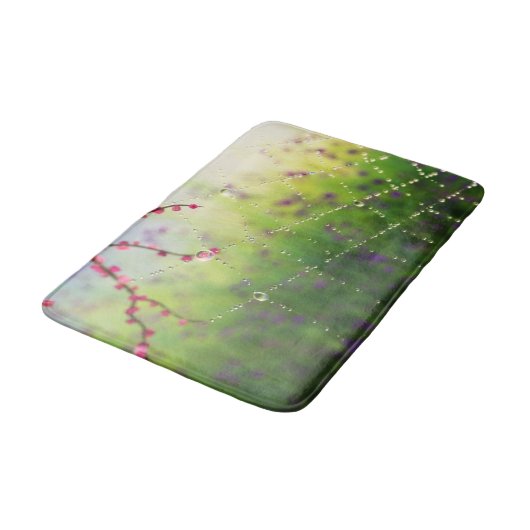 Edelsteine eines Frühjahrsbades Badematte (Schrägansicht)