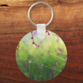 Edelsteine eines Frühlingsvormittags-Schlüsselanhä Schlüsselanhänger (Vorderseite)