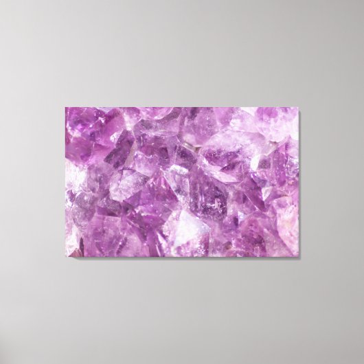 Edelsteine für die (Lein)Wand! Leinwanddruck (Vorderseite)