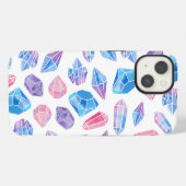 Edelsteine iPhone Hülle (Rückseite (Horizontal))