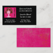 "Edelsteine & Juwelen" DIVA Visitenkarten Visitenkarte (Vorne/Hinten)