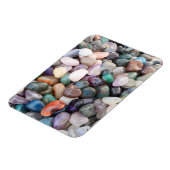 Edelsteine Kristalle Kieselsteine Magnet (Linke Seite)