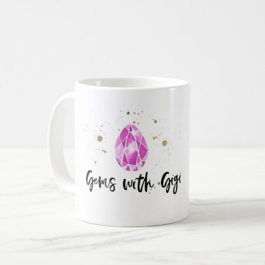 Edelsteine mit Gigi Tasse (Vorderseite Links)