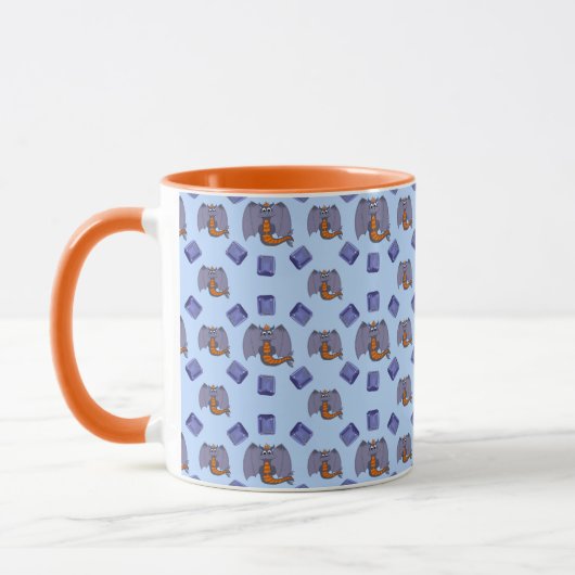 Edelsteine und Drachen Dezember Tasse (Links)