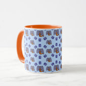 Edelsteine und Drachen Dezember Tasse (Vorderseite Links)