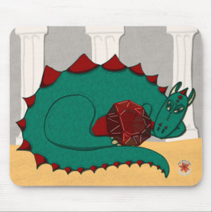 Edelsteine und Drachen Januar-Mauspad Mousepad