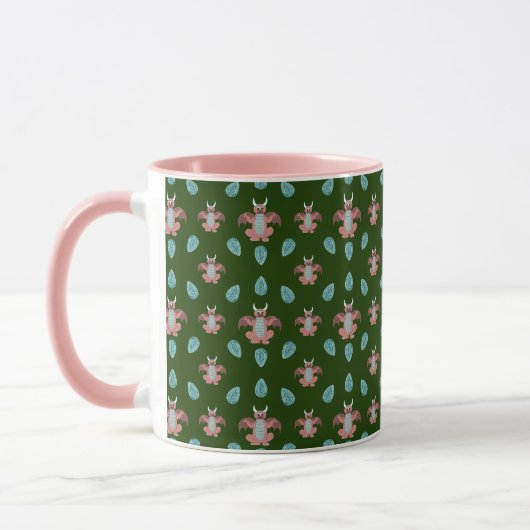 Edelsteine und Drachen März Tasse (Links)