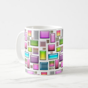 Edelsteine und Perlmutt Kaffeetasse
