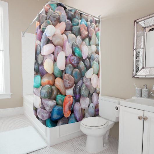 Edelsteingeologie teuer duschvorhang (Beispiel)