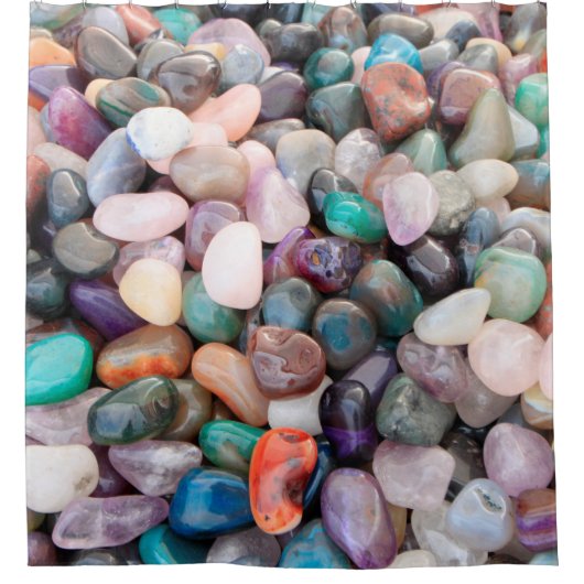 Edelsteingeologie teuer duschvorhang (Vorderseite)