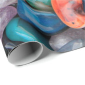 Edelsteingeologie teuer geschenkpapier (Rolleneckpunkt)