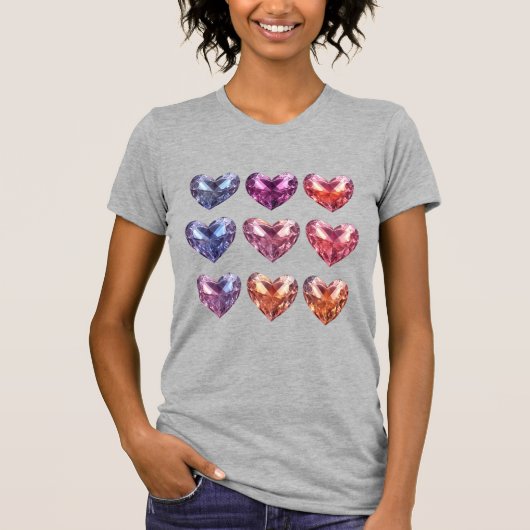 Edelsteinkristall T-Shirt (Vorderseite)