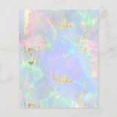 Edelsteinopal-IMITATE irisierend Flyer (Hinten)