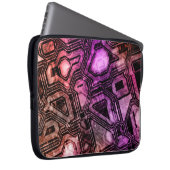 Edelsteinschaltungen - Astro-Flamme: Laptopschutzhülle (Vorne Rechts)