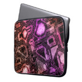 Edelsteinschaltungen - Astro-Flamme: Laptopschutzhülle (Vorderseite Links)