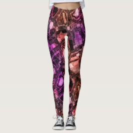 Edelsteinschaltungen - Astro-Flamme: Leggings