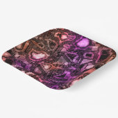 Edelsteinschaltungen - Astro-Flamme: Pappteller (Gewinkelt)