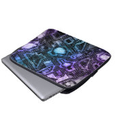 Edelsteinschaltungen - Astro-Schatten: Laptopschutzhülle (Vorne Knopf)