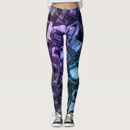 Edelsteinschaltungen - Astro-Schatten: Leggings