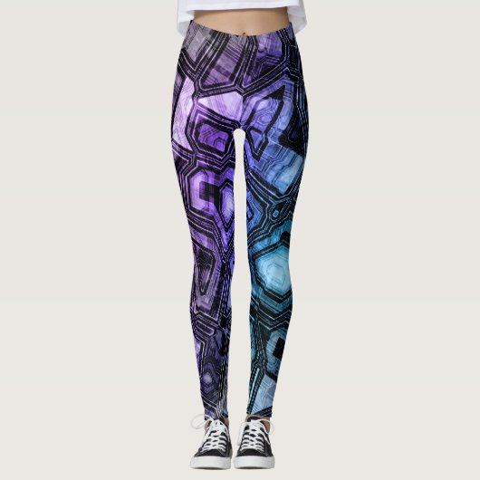 Edelsteinschaltungen - Astro-Schatten: Leggings (Vorderseite)