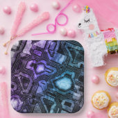 Edelsteinschaltungen - Astro-Schatten: Pappteller (Party)