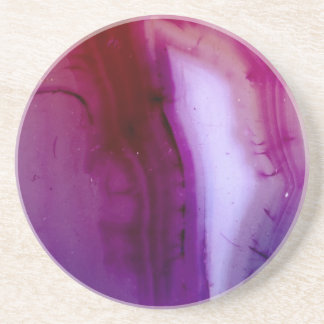 Edelsteinserie - Agate in Lila 2 Getränkeuntersetzer