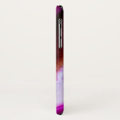 Edelsteinserie - Agate in Lila Case-Mate iPhone Hülle (Hinten/Links)