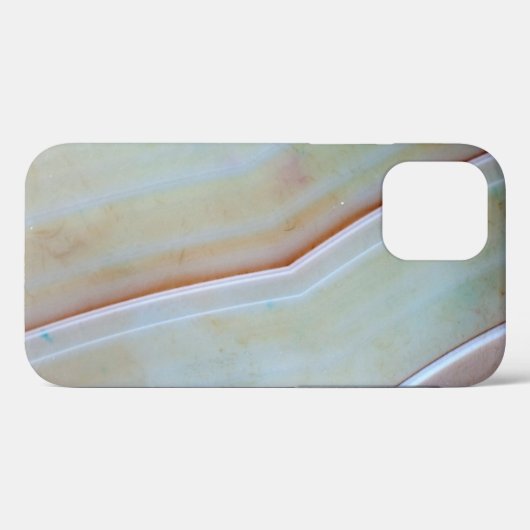 Edelsteinserie - Polished Agate Case-Mate iPhone Hülle (Rückseite (Horizontal))