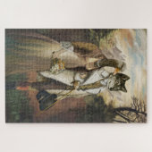 Edeltiere - Wolf in Schafsbekleidung Puzzle (Horizontal)