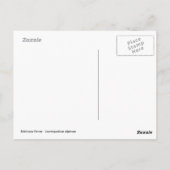 Edelweiss-AlpenBlume Postkarte (Rückseite)