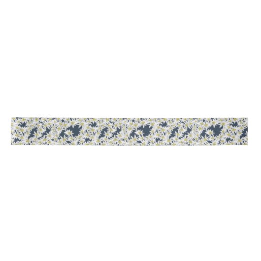 Edelweiss Alpine Wildblume Cotattcore Handwerk Satinband (Vorderseite)