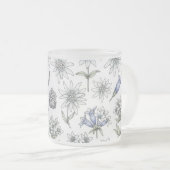 Edelweiss and Gentian Flower Mug Mattglastasse (VorderseiteRechts)
