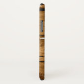 Edelweiss auf Holz Look Custom iPhone X Fall Case-Mate iPhone Hülle (Hinten/Rechts)