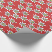 Edelweiss Blume Geschenkpapier (Ecke)
