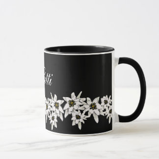 Edelweiss Blume Tasse
