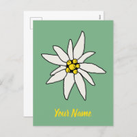 Edelweiss Chalet Blume Retro Huts Vintag Alm