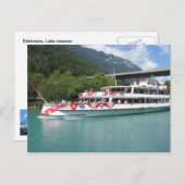 Edelweiss, Dampfer Postkarte (Vorne/Hinten)
