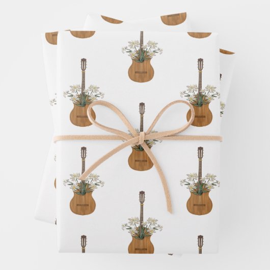 Edelweiss Duet mit Guitar Sweet Alpine Geschenkpapier Set (Beispiel)