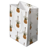 Edelweiss Duet mit Guitar Sweet Alpine Mittlere Geschenktüte (Rückseite Schrägansicht)