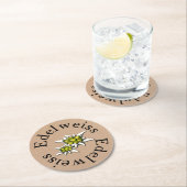 Edelweiss Floral Paper Untersetzer (Vor Ort)