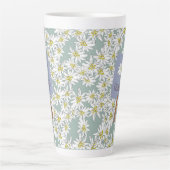 Edelweiss Niedlich Hand-Illustrierte Latte-Tasse Milchtasse (Vorderseite)