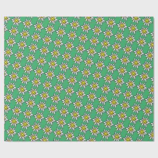 Edelweiß rein geschenkpapier (Flach)