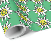Edelweiß rein geschenkpapier (Rolleneckpunkt)
