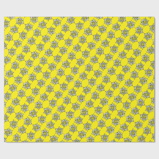 Edelweiß rein geschenkpapier (Flach)