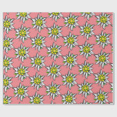 Edelweiß rein geschenkpapier (Flach)