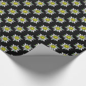 Edelweiß rein geschenkpapier (Ecke)