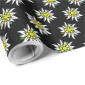 Edelweiß rein geschenkpapier (Rolleneckpunkt)