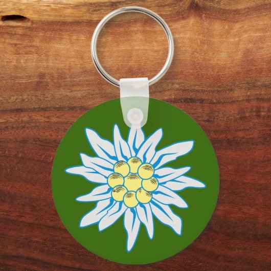 Edelweiss Schlüsselanhänger (Vorderseite)